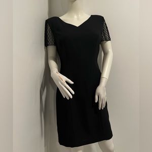 Black sequin Donna Morgan dress